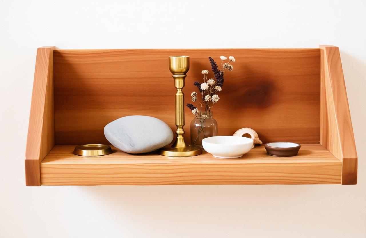 Small Altars: Arranging Found Things on a Shelf